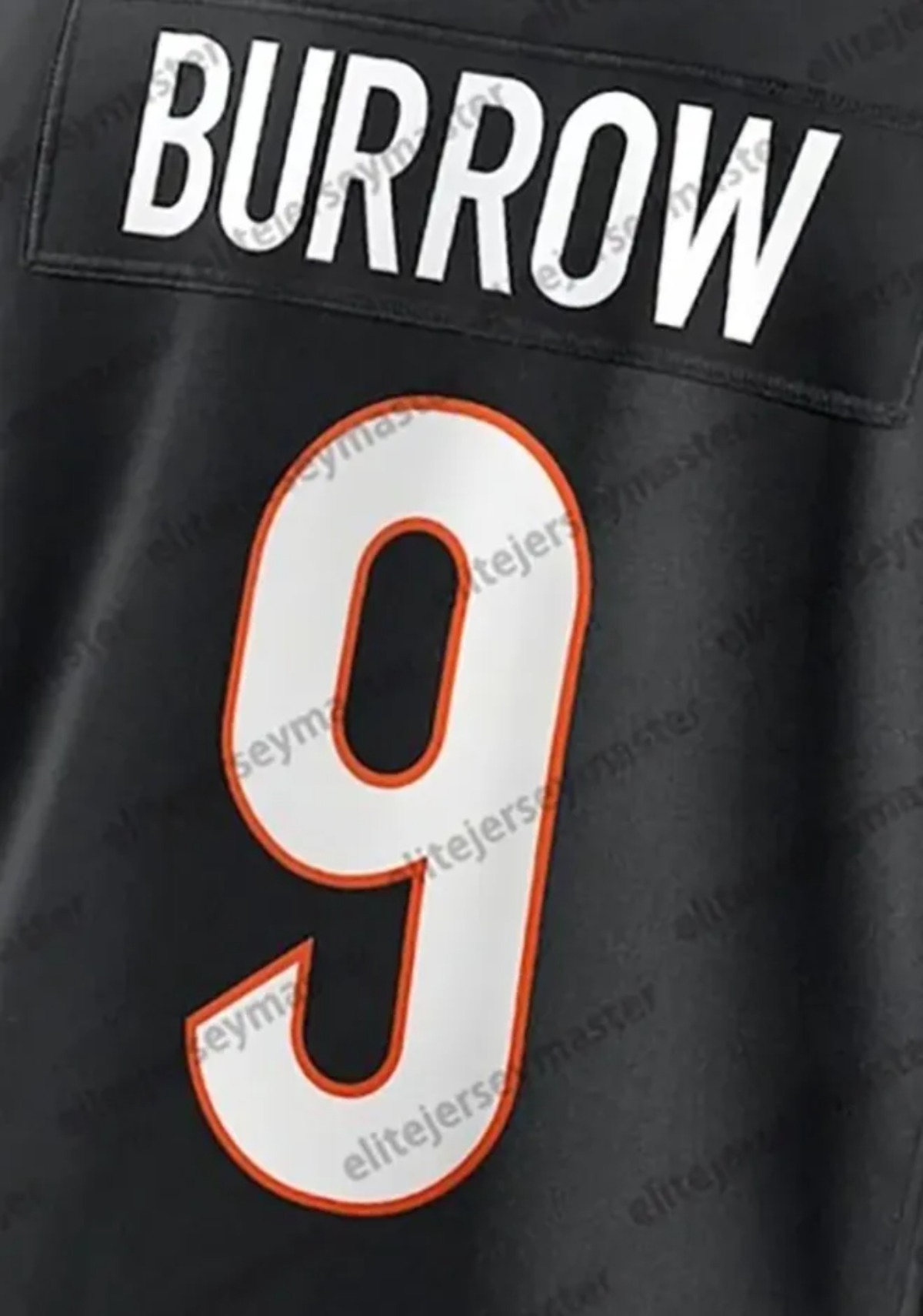 9 Joe Burrow 1 Ja'Marr Chase 5 Tee Higgins 30 Chase Brown Andrei losivas Sam Hubbard Personalized Customized Football Jerseys Custom Any Number logo