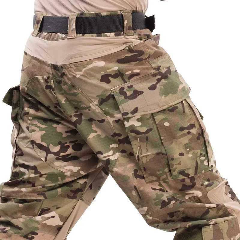 G3 Combat Pants Pads Elastic Sport Pant Tactical Gear CP Climbing Camo Outdoor Tactic Pants Airsoft Cargo Casual Work Trouser H250826