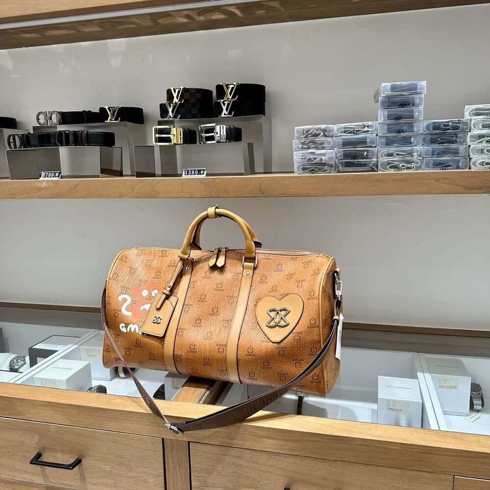 duffle bag designer Classic 50CM Travel bag luggage for men real leather Large capacity handbag totes shoulder Bags mens womens large capacity