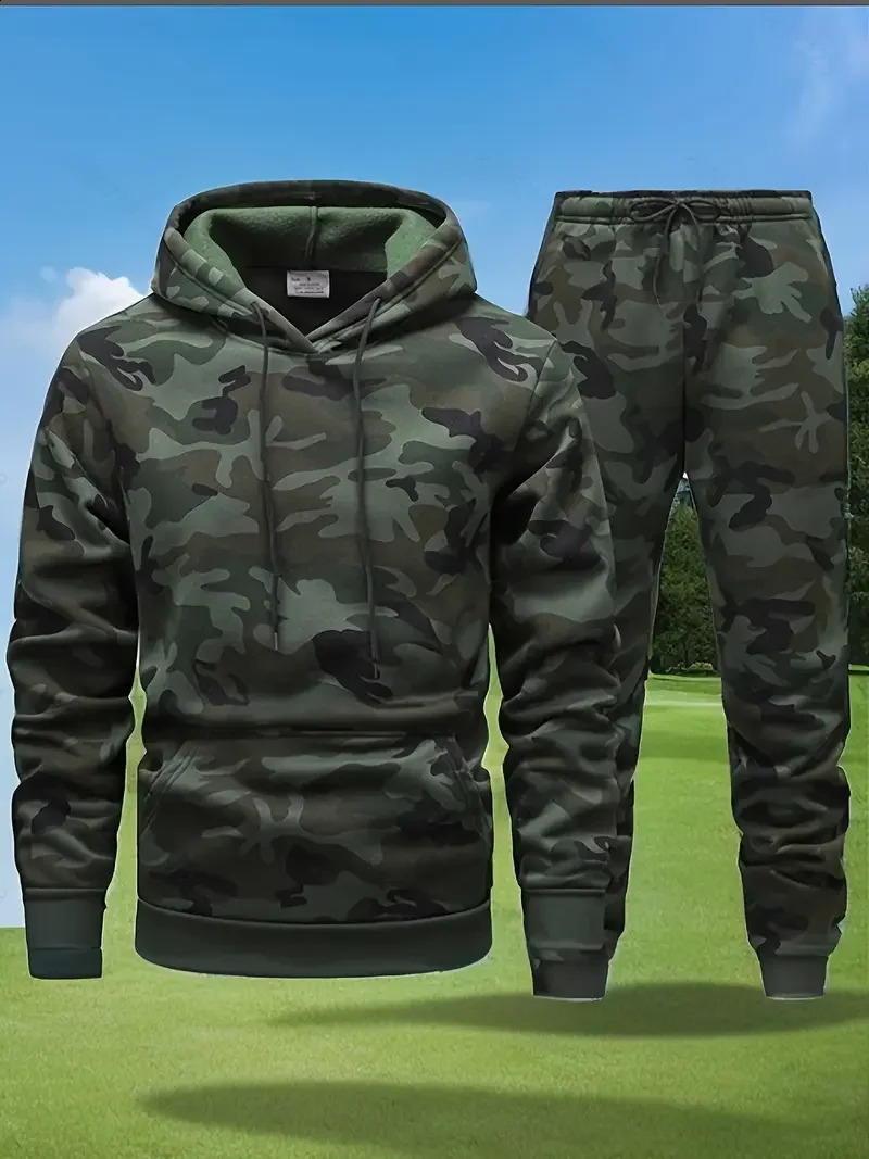 Camouflage Set Mens Autumn And Winter Trendy Camouflage Suitable For Hiking Camping Fishing Hunting And Outdoor Suits 250826