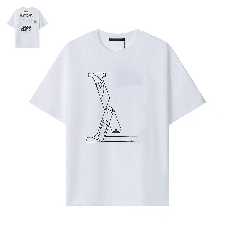 Mens t shirts Clothes Cotton Couples Tee Casual Summer Men Women Clothing Short Sleeve Tees Letter
