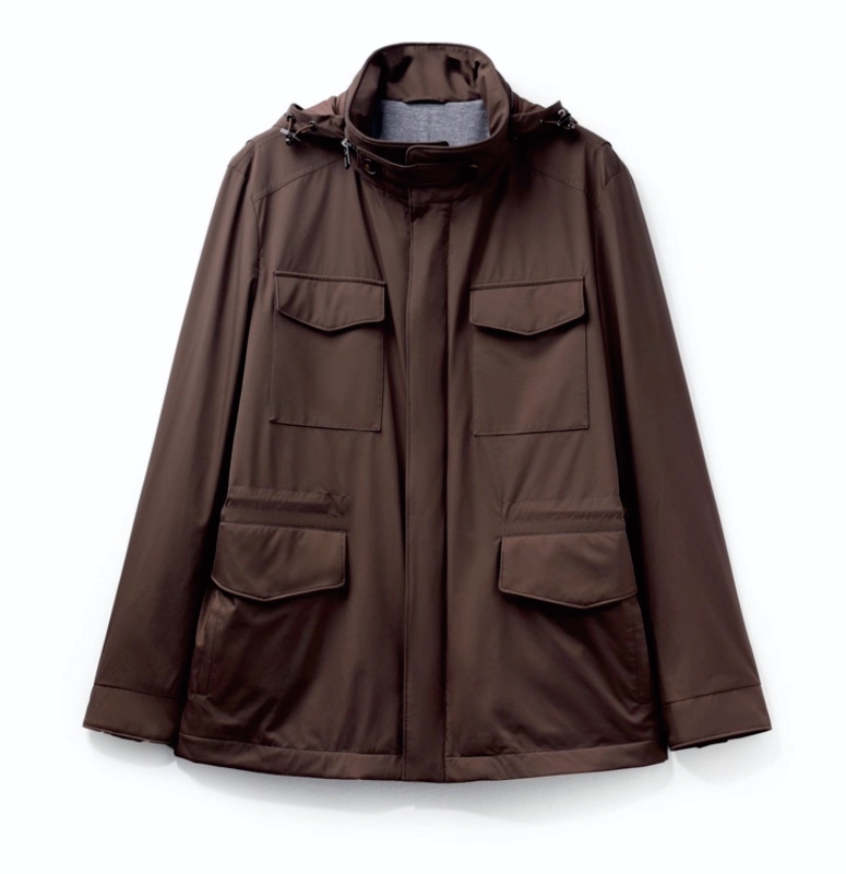 Men's wool traveler hunting coat windbreaker jacket men's coat