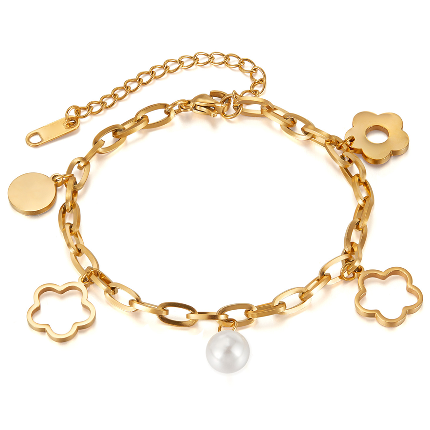 Luxury Designer Hollow Flower Bracelet Floral Cutout Bangle Minimalist Unique Luxury Jewelry Elegant Adjustable Gift for Women Delicate Chic Charm Bra