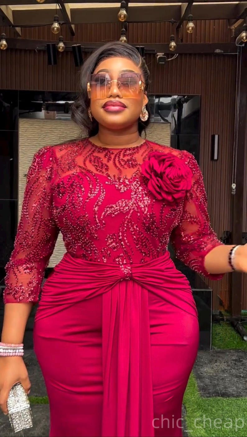 2025 Plus Size Mermaid Chiffon Mother Of Bride Dresses Flower Lace Vintage Prom Evening Party Mamas Dress Vintage 50s Birthday Wedding Guest Groom Mot