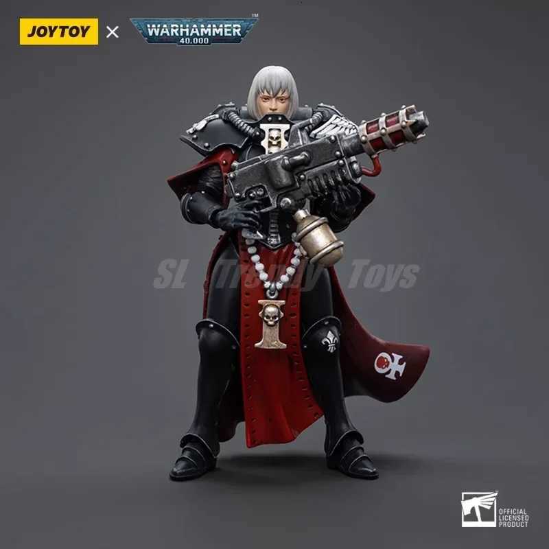 JOYTOY 40K Adepta Sororitas Battle Sister Noyalle Superior Kassia Jurel Ludwenna Saelon Action Figure Model Toy W250827