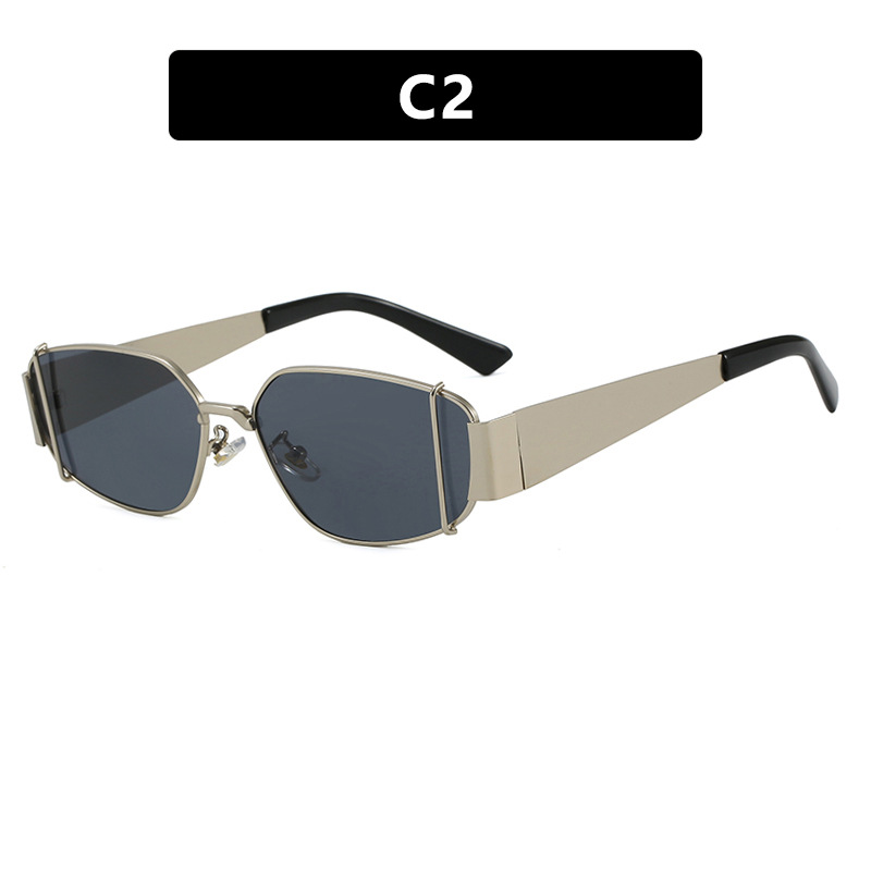 2025 Square Retro Sunglasses for Women Trendy UV Protection Shades for Round Faces