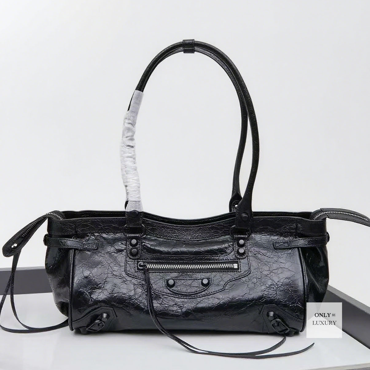 Luxury designer handbag motorcycle bag clutch vintage luxury bags shiny genuine leather lambskin women men shoulder bag large crossbody tote hobo 7A high quality