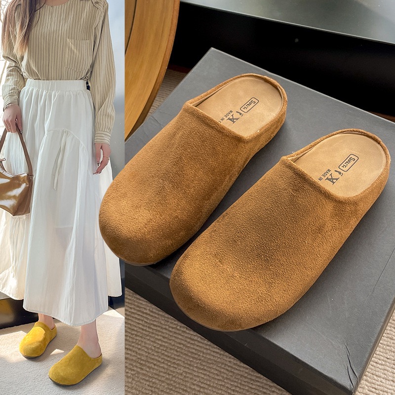 2025 hot free shipping designer Sandals for woman Solid vintage breathable beach shoes 35-40