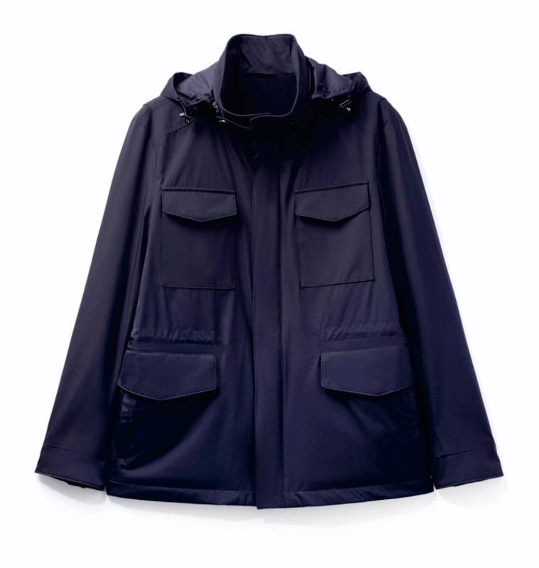 Men's wool traveler hunting coat windbreaker jacket men's coat