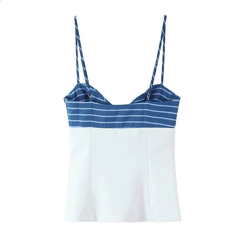 TRAF Woman Outfit Stripe Scarf Skirts Shorts Sets For Women 2 Piece Summer Short Sling Tops Two Set Womens Suits 250827