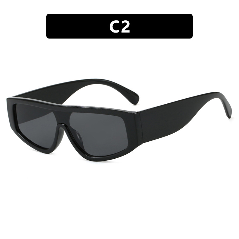 2025 Trendy Cat Eye Two Tone Sunglasses for Women Stylish UV Protection Shades