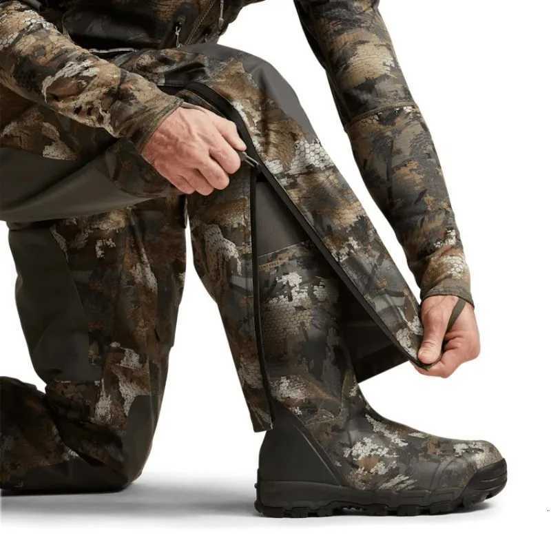 High quality duck hunting suit camouflage pants Hudson bib H250826