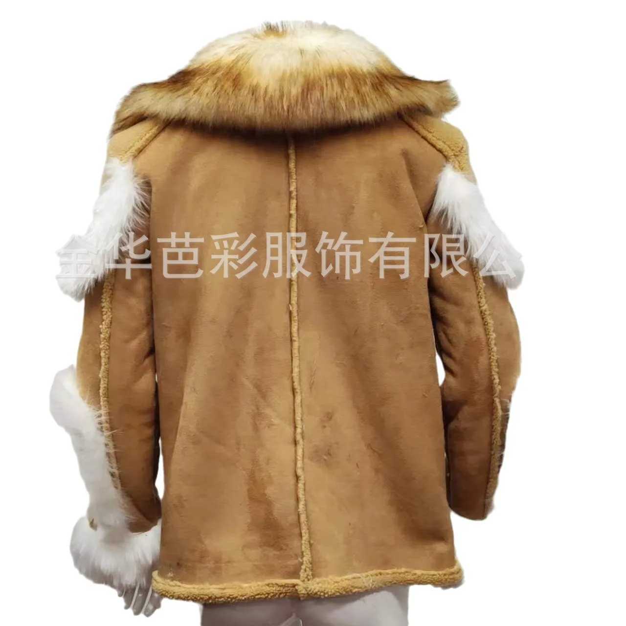 Crossborder Foreign Trade Fur Coat Mens Big Wholesale Suede Fur Integrated Mink Coat L260119