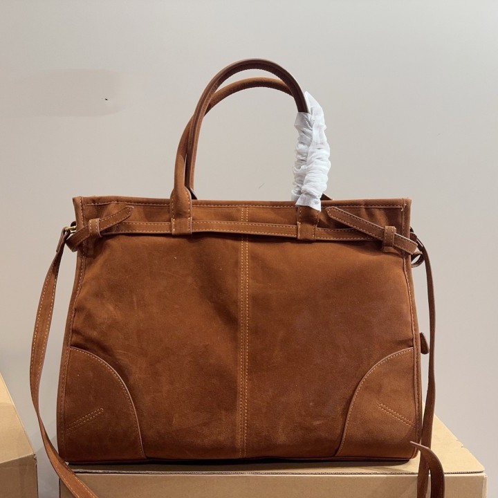 Designer bag Suede Moto Style Purse - Women's Crossbody Baguette Bag for Work, Reversible Shoulder Bag & Underarm Handbag