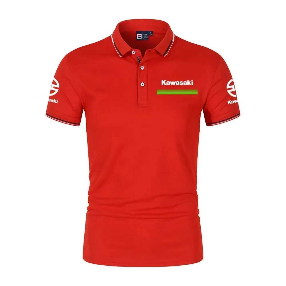 KAWasaki Racing Teams Men Shirt Summer Short SLeeve Casual Male Tshirt 2025 New Fashion Man Clothes Tops Blouse H250826