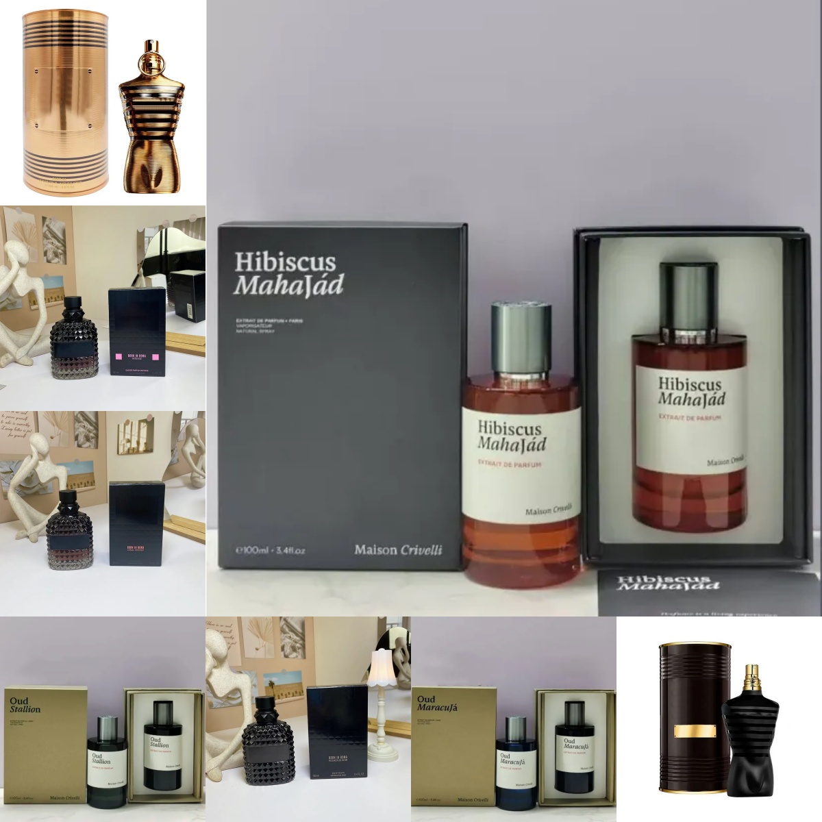 Maison Crivelli Perfume 100ml Oud Stallion Hibiscus Fragrance Luxury Perfume Brand Parfum Long Lasting Smell Brand Men Woman Cologne Spray