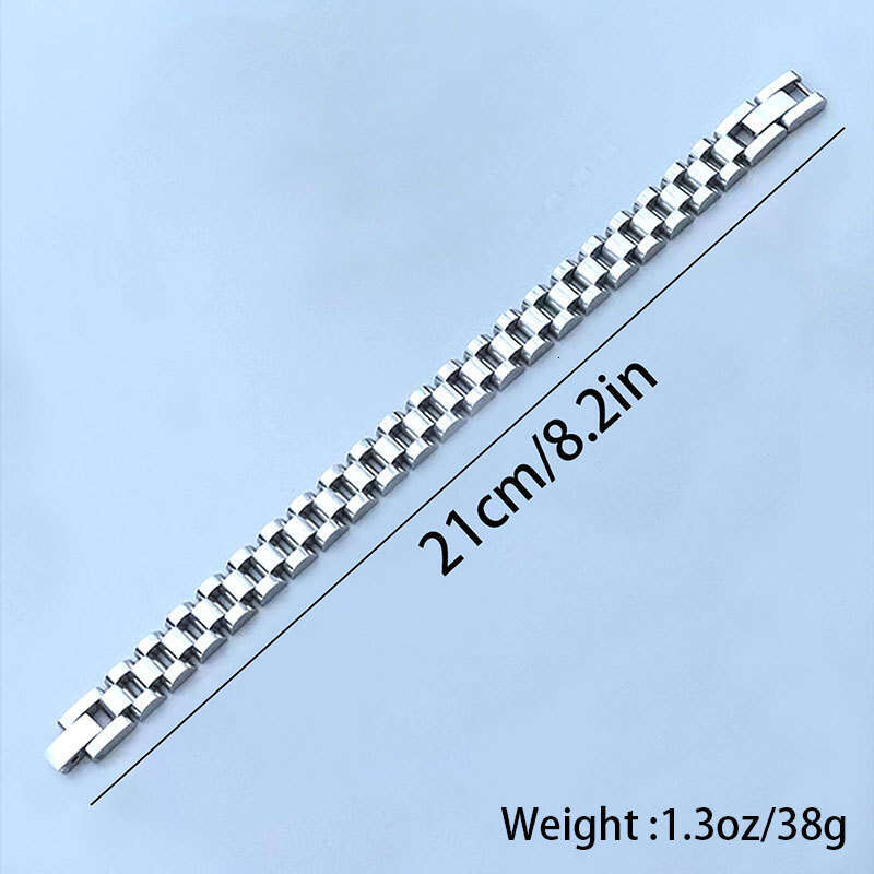 High end neutral new fashion stainless steel strap bracelet multifunctional non fading wristband jewelry