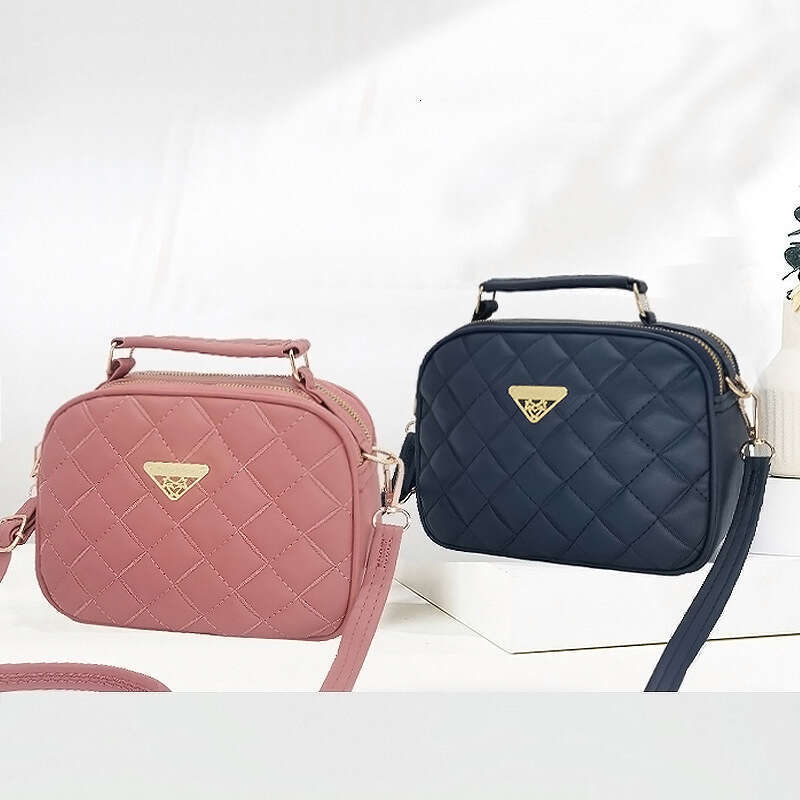 Designer Bag Women's Fashion Crossbody Handbag Small Square 2025 New Textured Niche Ladies Shoulder Bag Solid Color