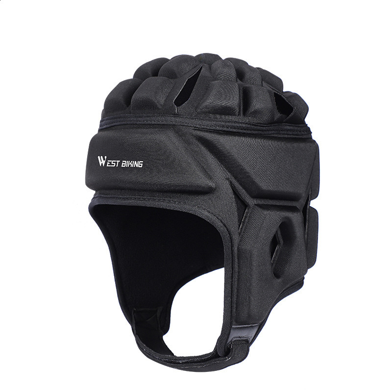 West biking winter Plush football goalkeeper ski skateboard riding drifting anticollision hat headgear 240626