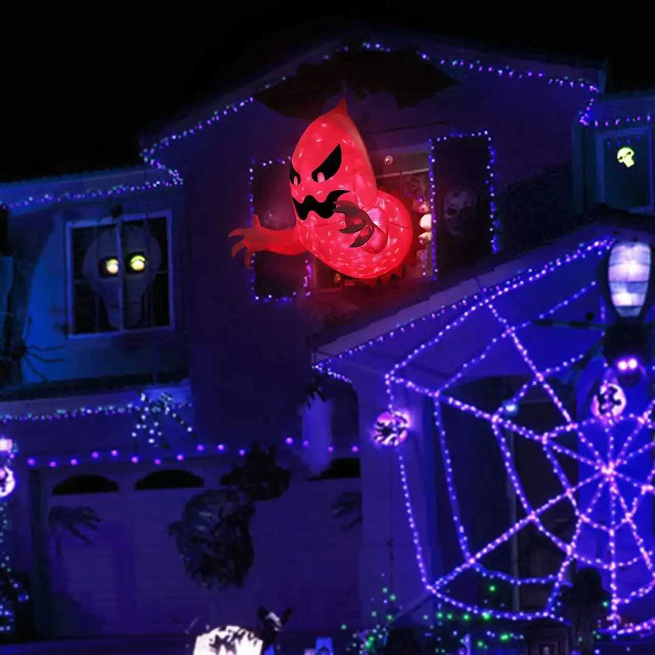 Halloween Inflatable Ghost Monster Decoration for Haunted House Spooky Party Supplies for Outdoor Garden and Yard Z250827