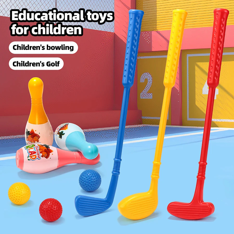 Clubs Set Parent Child Educational Activities Outdoor Sports Game Toy Golf 250826
