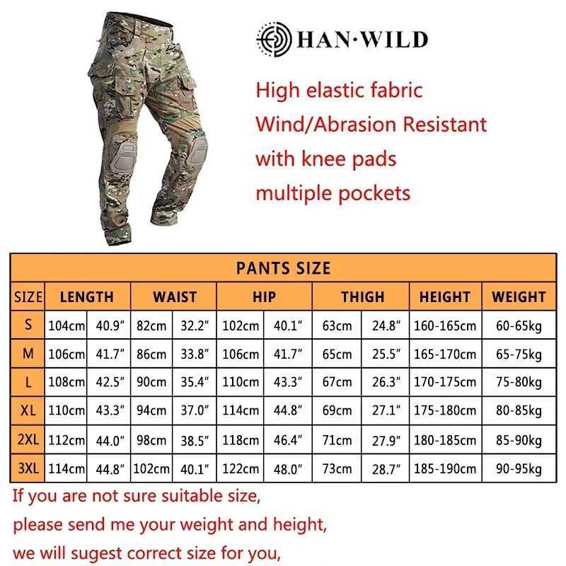 G3 Combat Pants Pads Elastic Sport Pant Tactical Gear CP Climbing Camo Outdoor Tactic Pants Airsoft Cargo Casual Work Trouser H250826