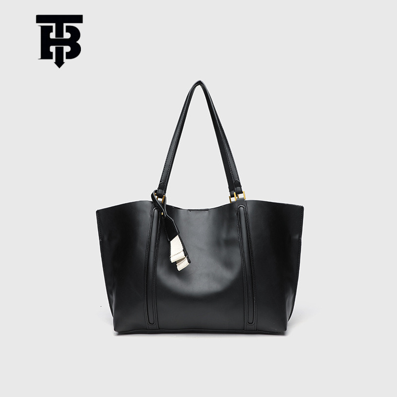 TB BHULAMTE Women's Premium Minimalist Large Capacity Handbag Designer Luxury Retro Shoulder Bag European And American Style Shopping Shoulder Un