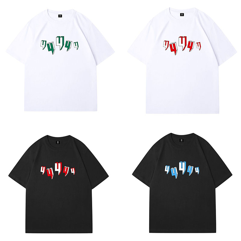 Oversized Breathable Men's T Simple version with black T-shirts Shirts New yelir world Shirt Couple Short Sleeves Printed Casual Tshirt 100% Cotton Tee Clothing