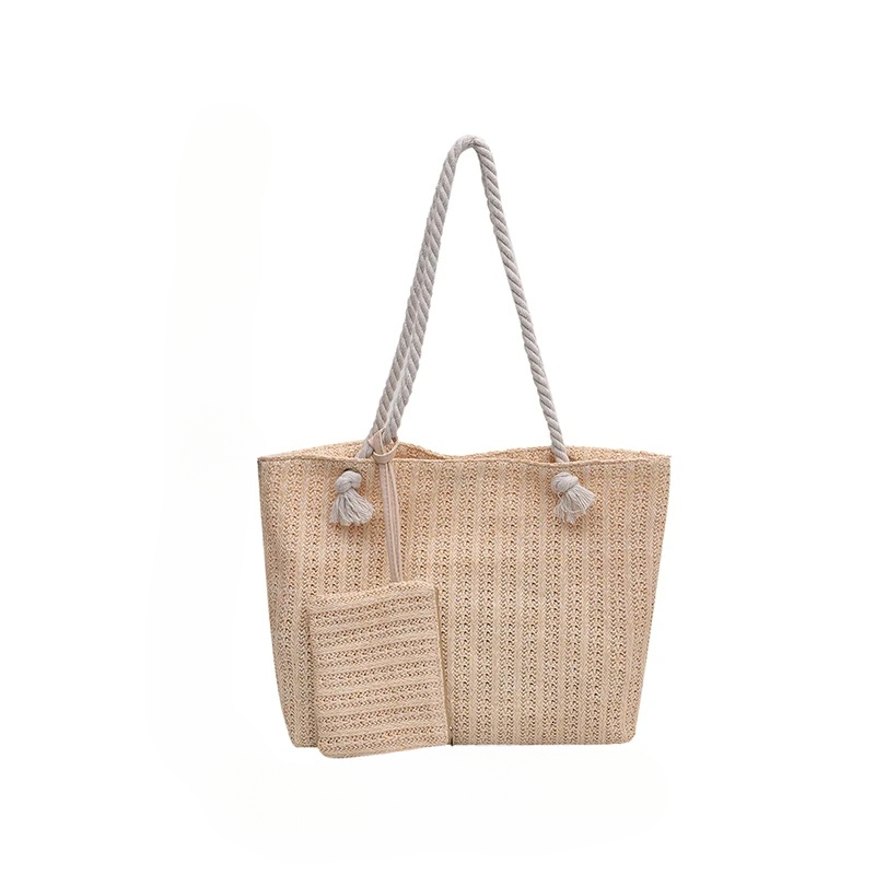 Luxury Handbag Designer Women Handbags Fashion Large Capacity Straw Tote Summer Beach Bag Casual Bali Big Purse Handbag