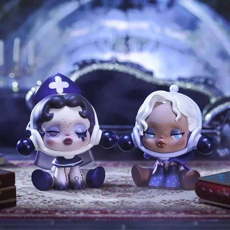 SkullPanda Ancient Castle Serie Anime Blind Surprise Box Original Action Figure Cartoon Model Gift Toys Collection