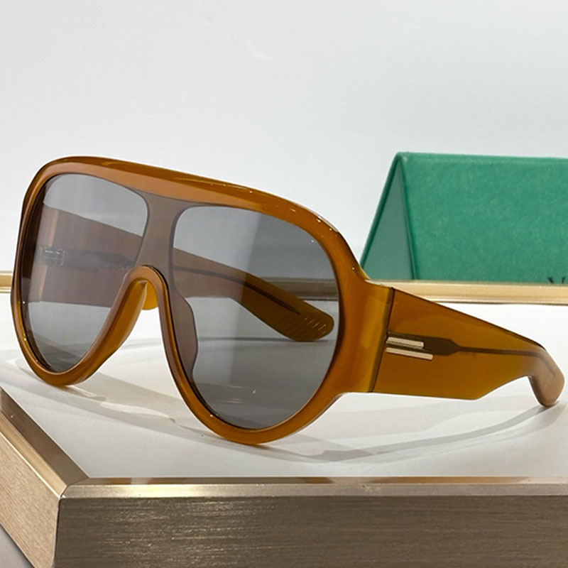 Mens glasses womens oversized oval sunglasses Acetate mask goggles fashion retro frame lenses UV protection 100% 1345