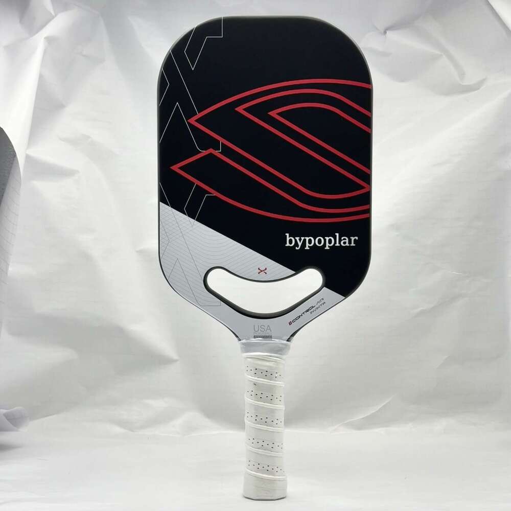 T700 Carbon Fiber Hot Press Smile Hole Frameless Pickleball Paddle Lightweight Design