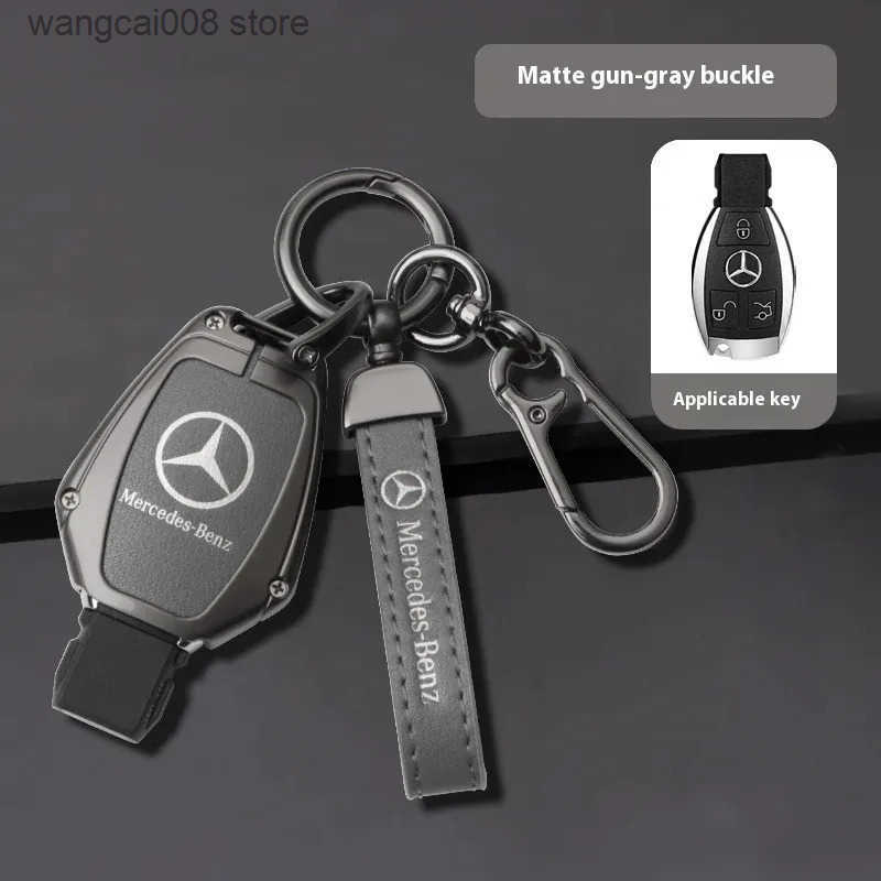 Car Zinc Alloy Key Case Bag Metal Key Shell For Mercedes Benz A B C E G S V Class GLB GLC GLE GLK Vito Sprinter AMG SLK Viano ML S250827
