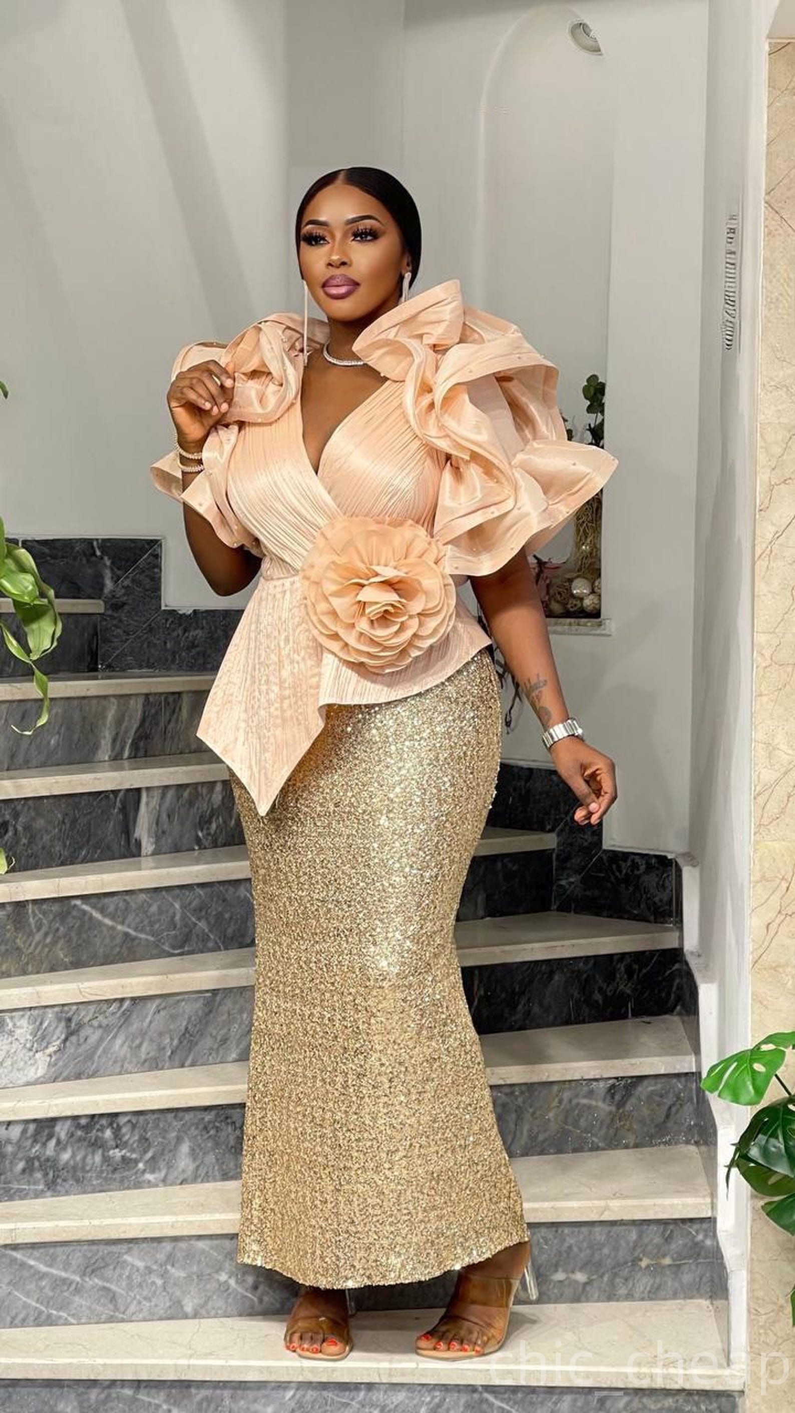 2025 Plus Size Mermaid Mother Of Bride Dresses Beaded Flower Sequined Prom Evening Party Mamas Dress Vintage 50s Birthday Wedding Guest Groom Mothers 