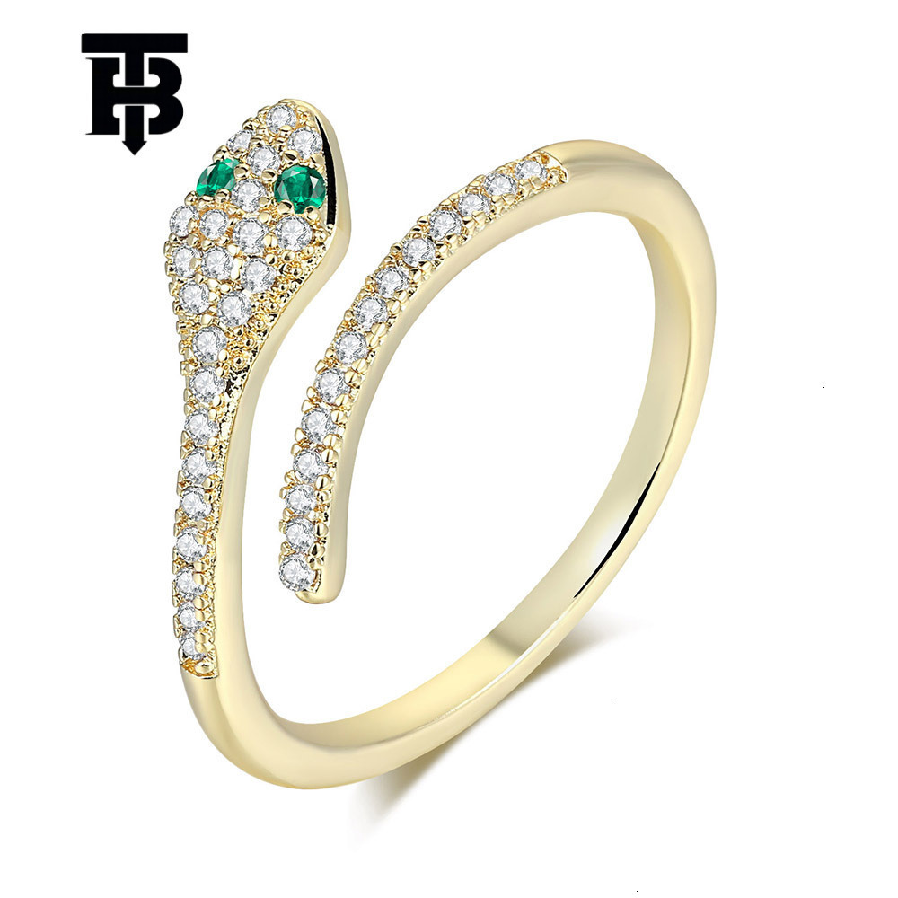 The 2025 New Collection Features A Zircon Micro Inlaid Snake Shaped Ring For Fashionable Ladies An Open Designer Jewelry Wedding Ring, And A Plated Je