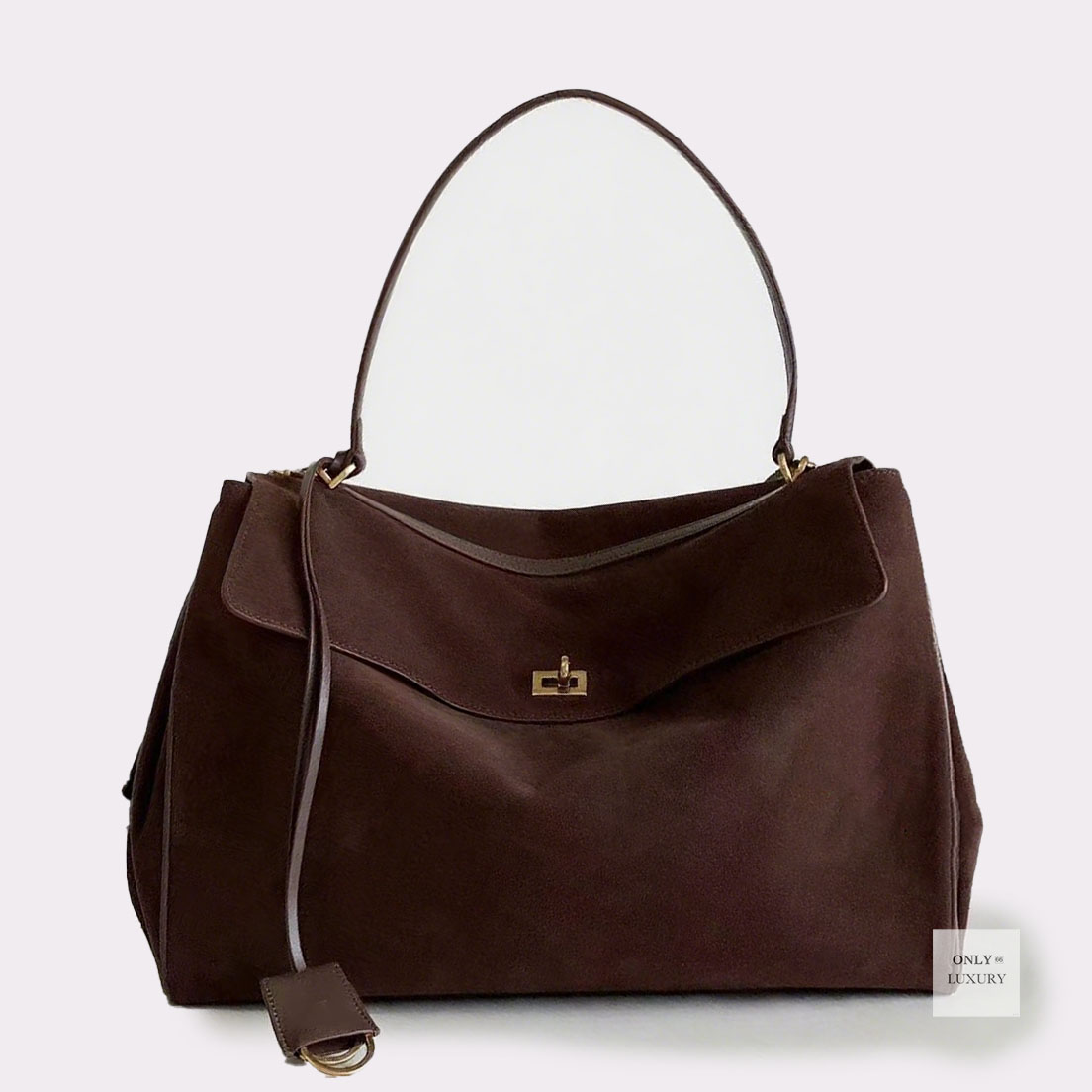Luxury designer maxi tote soft drive bags shoulder bag suede calfskin genuine leather handbag women men large mini crossbody computer purse clutch 7A high quality