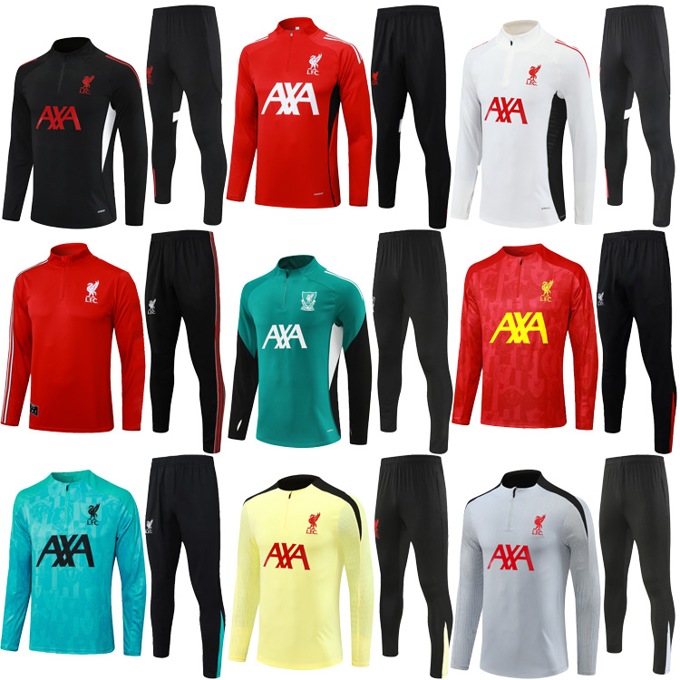 25 26 LFC football chandal tracksuits training survetement foot kit 24/25 XAX Mac Mixed Team Soccer Jerseys football mens and kids maillot camisetas tuta uomo calcio