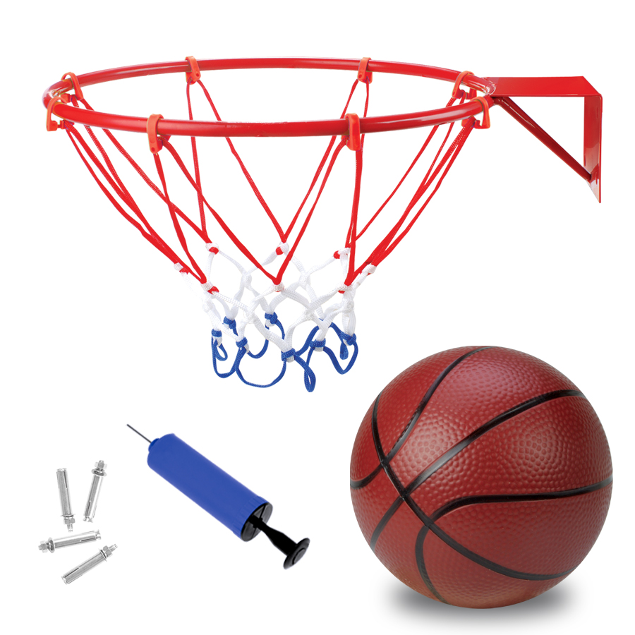 Other Toys Kids Basketball Hoop Set with Ball & Pump - Indoor Outdoor Fun Toy for Children