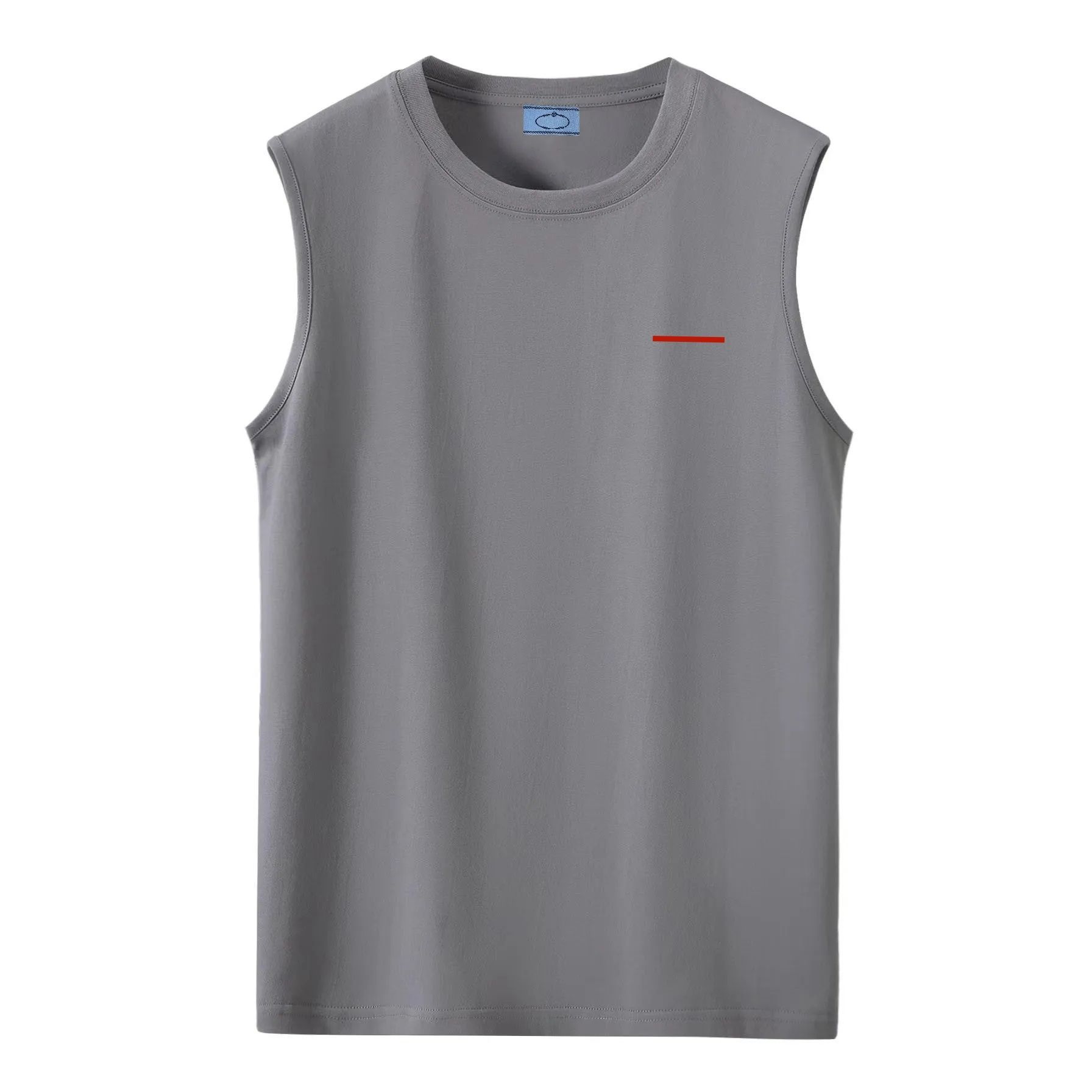 Summer Sweat-absorbing U-shaped collar Underwear Designer T-shirt Tees Men Tank Tops t shirts Slim Fit Sports Breathable Bottom Top Fashion for Men's Clothing