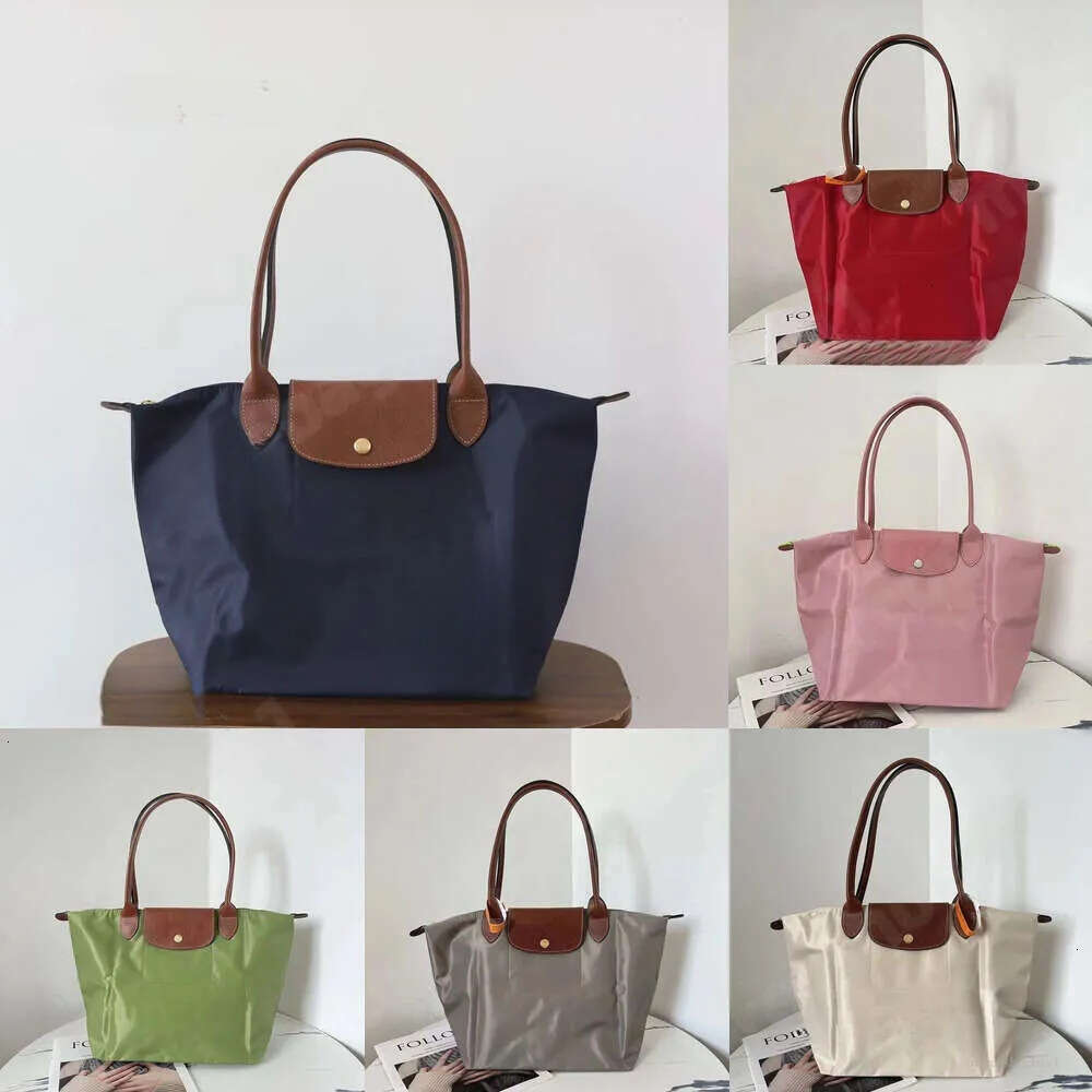 fashion Designer high quality Nylon Shoulder Bags Computer Women Lady Shopping Handbags Beach Navy Blue Black Brown Large Sizes Longize Tote Bag Free shipping