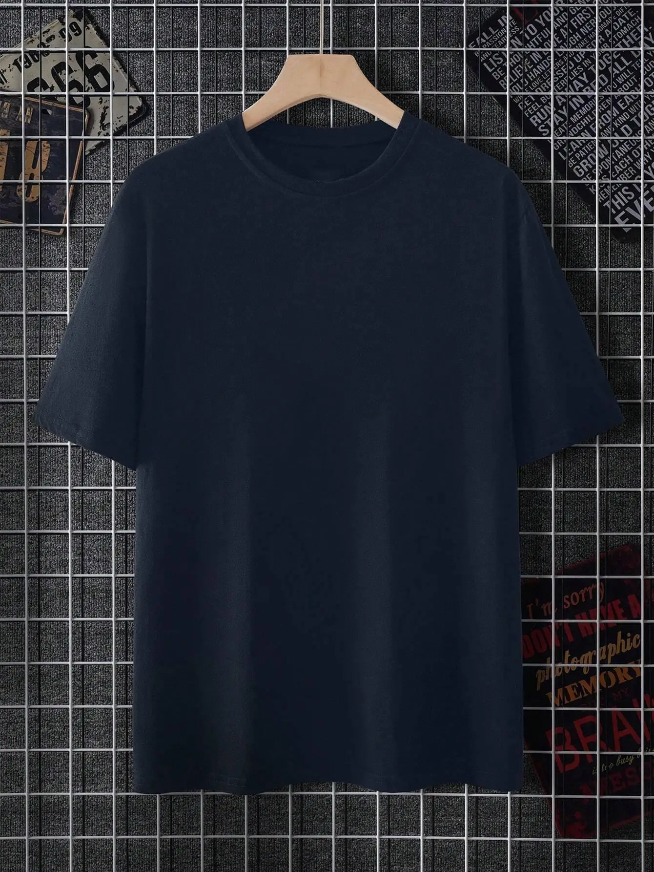 It Is What Letter Graphic Men Tshirt Summer Cotton Fashion Oversized Clothes Casual Hip Hop Tops Loose Soft TShirt 250826