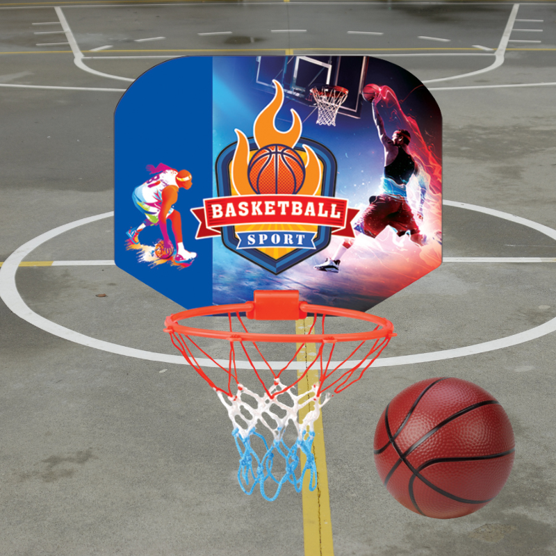 Indoor Mini Basketball Hoop Set for Kids - Eye - catching Basketball Sport Backboard and Play Ball