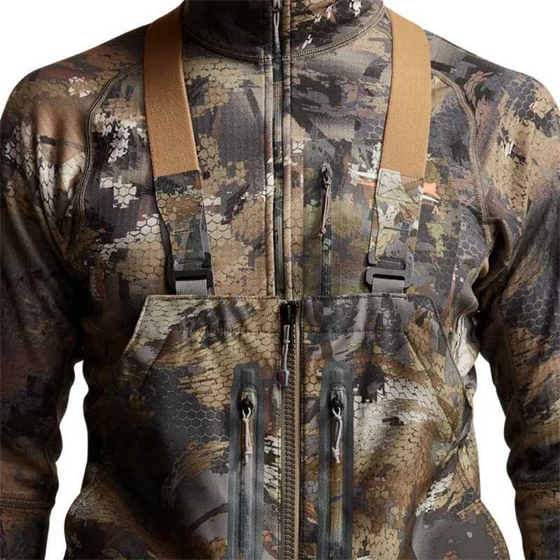 High quality duck hunting suit camouflage pants Hudson bib H250826