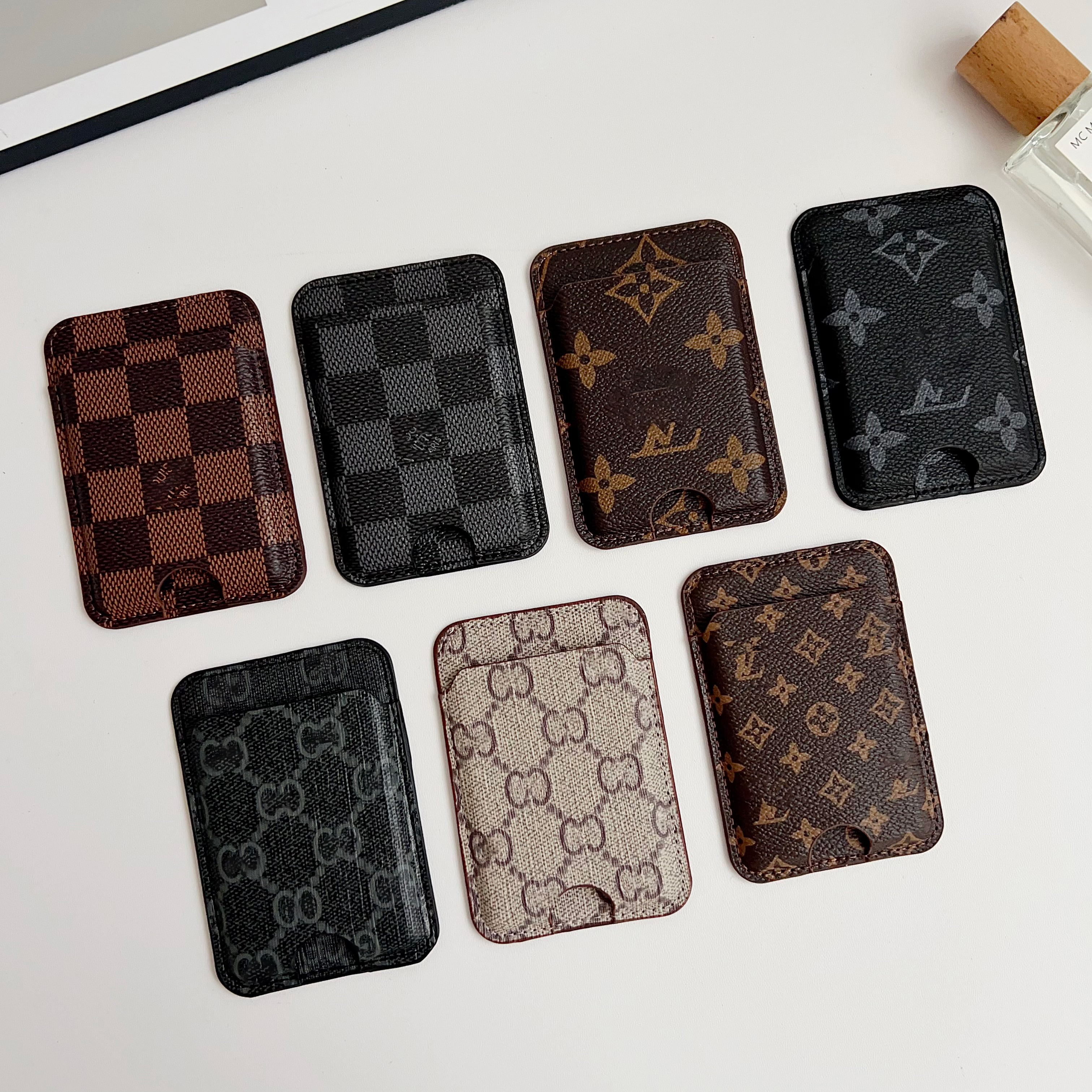 2025 New New Magsafe Magnetic Design Leather Card Holder Wallet Case For Iphone 14 Pro Max 13 12 Bag Cover Cell Phone Accessories Free Shipp