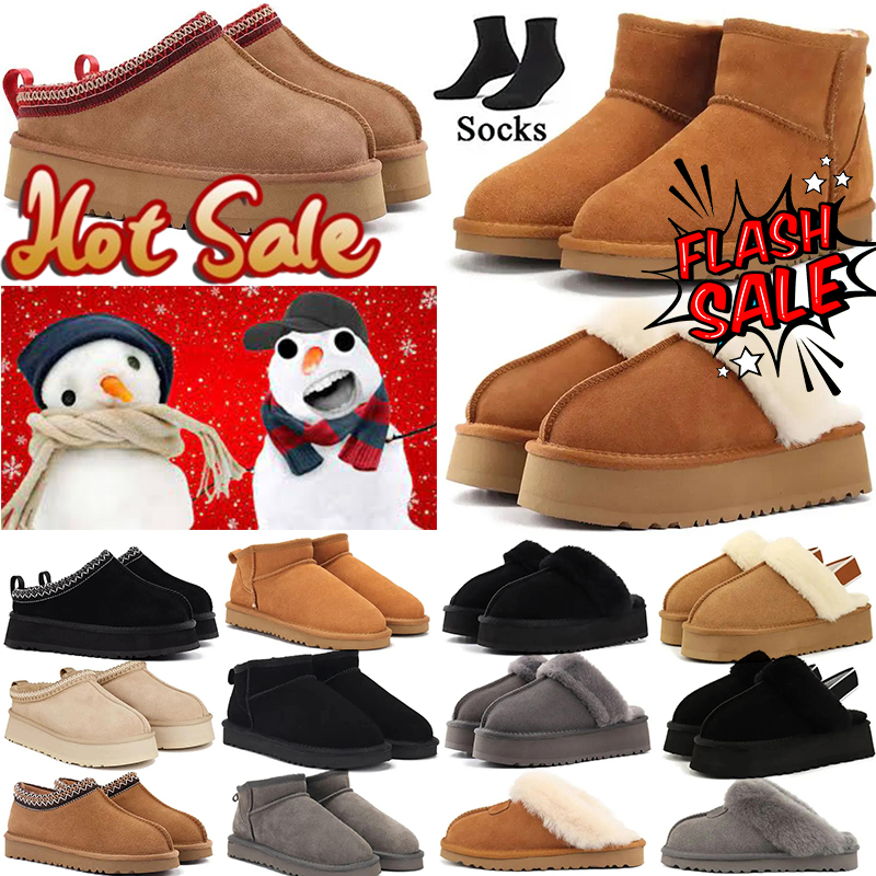 Tazz Tasman designer slippers womens men Tasman Fur Slides Classic Ultra Mini Platform Boots Slip-on Slide winter ankle booties Australia