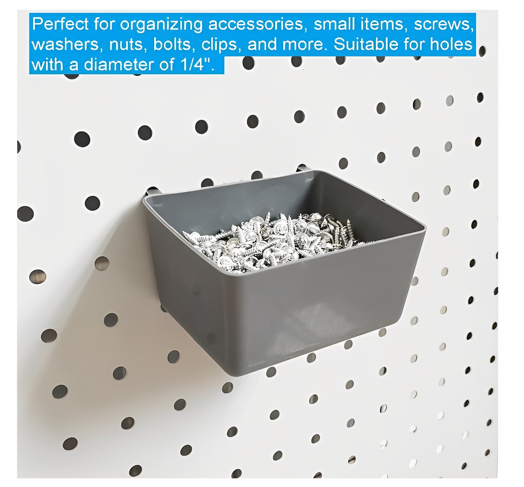 Never Rust! 80pcs ABS Plastic Pegboard Hooks Set, for Garage & Garden Tool Organization