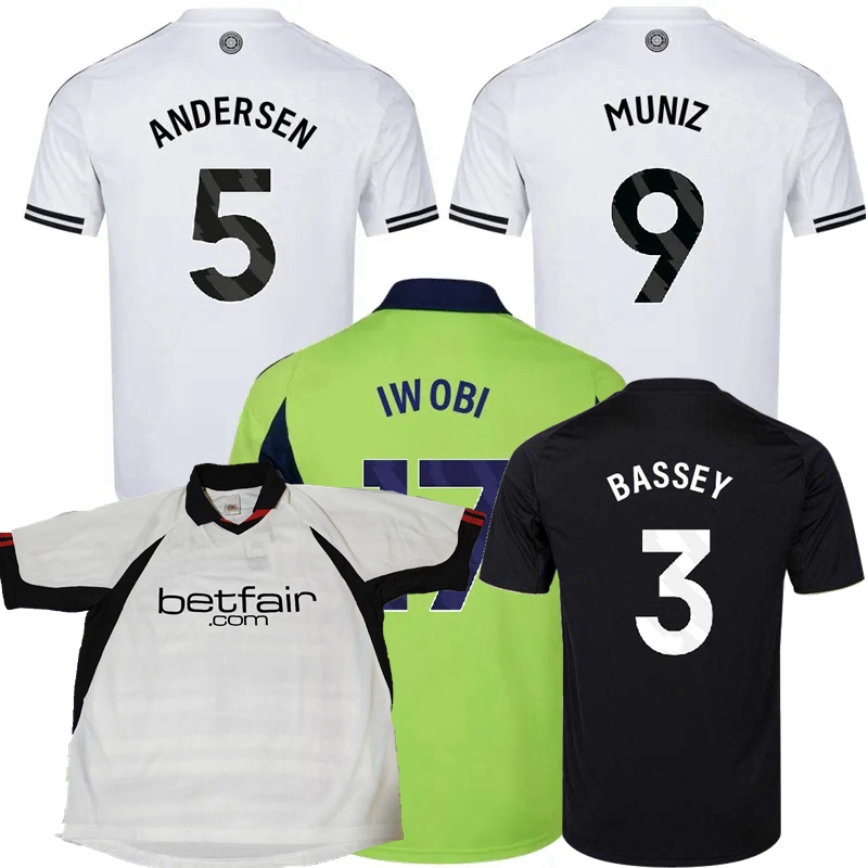 INAMOTO 2002 03 2025 2026 RAUL FulhamS soccer jersey CAIRNEY BASSEY SMITH ROWE ANDERSEN ROBINSON ADAMA MUNIZ TETE DIOP LUKIC CASTAGNE 25 26 football men kids shirts