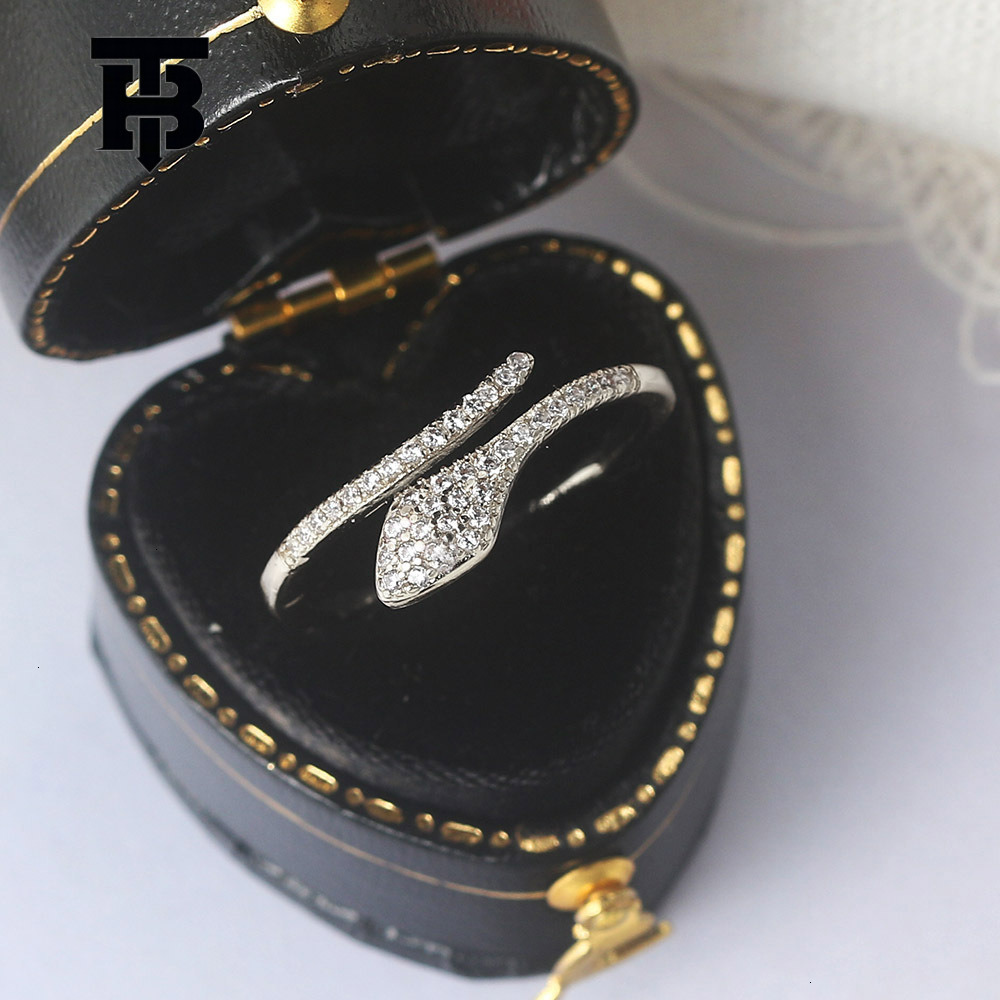 The 2025 New Collection Features A Zircon Micro Inlaid Snake Shaped Ring For Fashionable Ladies An Open Designer Jewelry Wedding Ring, And A Plated Je