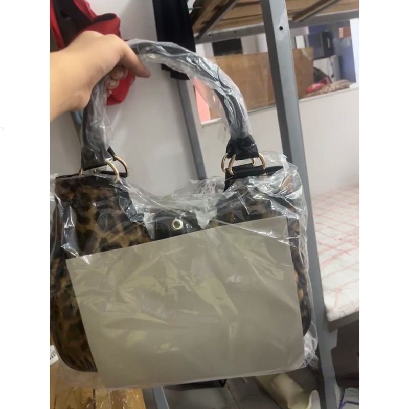 2025 autumn new retro leopard print niche style handbag crossbody bag Y2K Korean fashion underarm bag designer shoulder bag women's shoulder bag