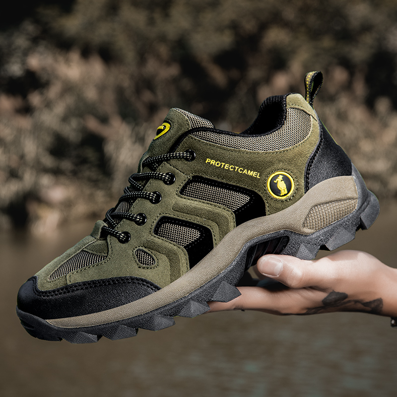 PROTECTCAMEL Designer Outdoor Black Hiking Shoes Men's Hiking Shoes Sports And Casual Outdoor Sports Women's Spring And Autumn Large Sized H